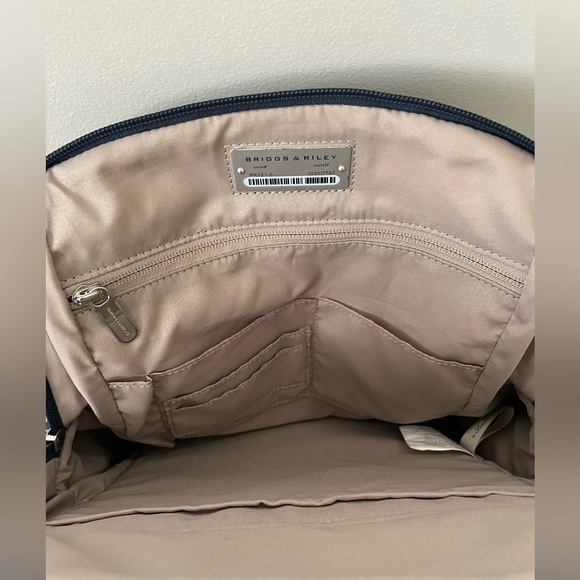 Briggs & Riley Rhapsody Slim Backpack - Navy - Picture 8 of 8